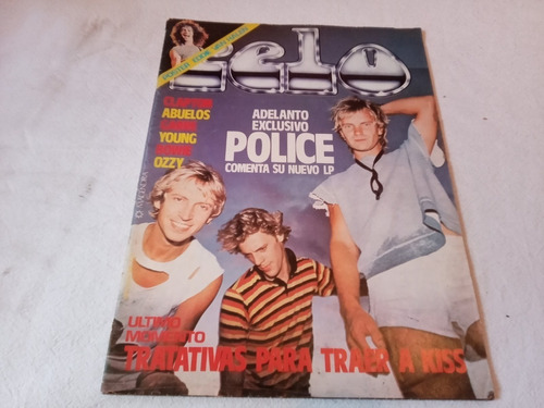 Revista Pelo 189 The Police Eddie Van Halen Abuelos Garre