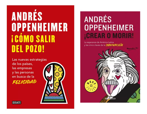 Salir Pozo + Crear Morir - Oppenheimer - 2 Libros Gde Y Bol