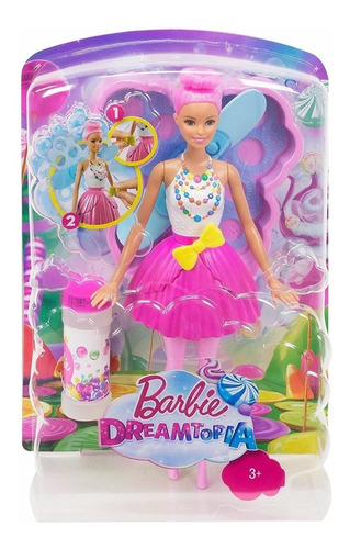 Muñeca Barbie Hada Burbujas Mágicas 25cm Mejor Precio!