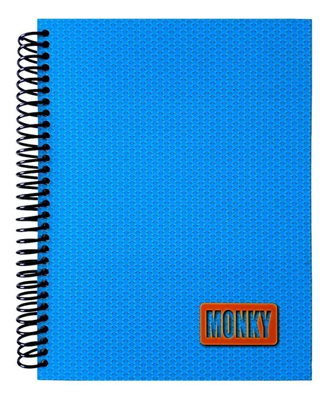 Cuaderno Profesional Monky 200 Hojas Raya Pasta Dura Pieza