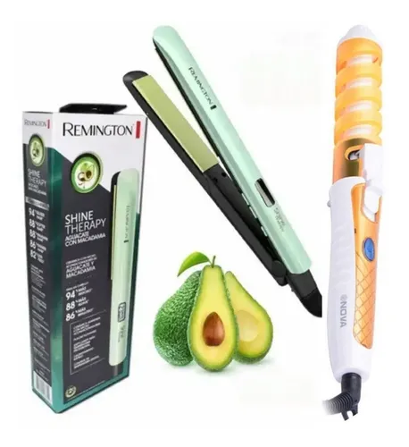 Plancha Remington Aguacate Macadamia Vitamina E 100 original