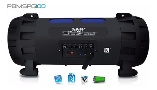 Pyle Parlante Portátil Pbmspg100 Bluetooth Aux 1000 Watts