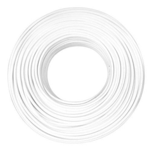 Caja 100 Mts Cable Iusa Blanco Thw Cal 12 Awg 100%cobre