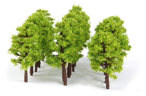 Paquete De 60 Paisaje En Miniatura Modelo Árbol Para Tren