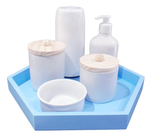 Kit Higiene Bebé Porcelana Niño Maternidad Completo
