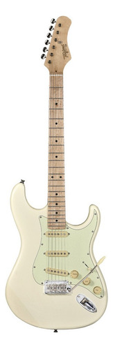 Guitarra elétrica Tagima Classic Series T-635 Classic de  amieiro white com diapasão de madeira técnica