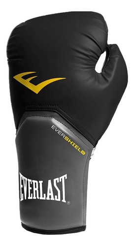 Everlast Pro Style Elite Guante De Entrenamiento  Negro  16 