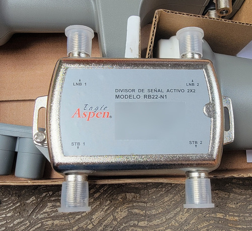 Lnb Doble Sk Con Puente 2x2 Gris