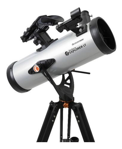 Telescópio Celestron Com Autoguide Smartphone Explorer Lt114