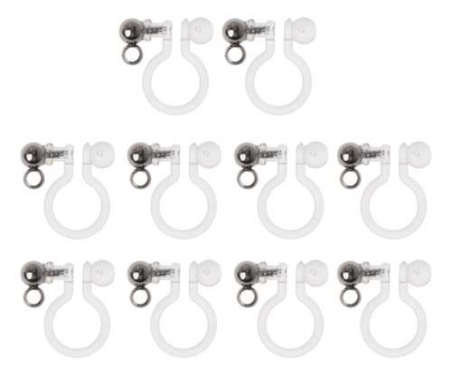 (s) Convertidor De Pendientes Invisible Con Clip, Resina Hip