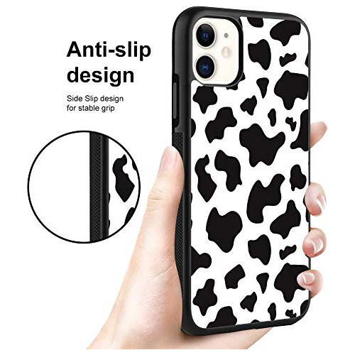 Funda Para iPhone 11 6.1 Pulgada Negro Blanco Delgada Pc Lay