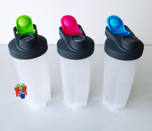 Vaso Premium Shaker Mezclador Batidor Medidor Botella 700ml