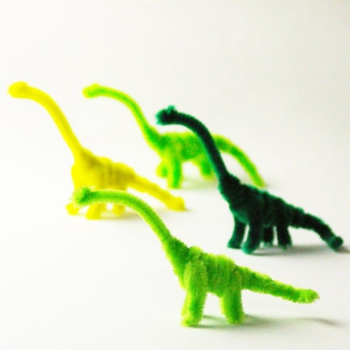 Limpiapipas Artesanías Manualidades Colores X 100 Unidades Verde Musgo