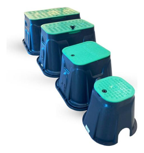 Caja Registro Poelsan Pvc 12 Para Válvulas Y Electricidad