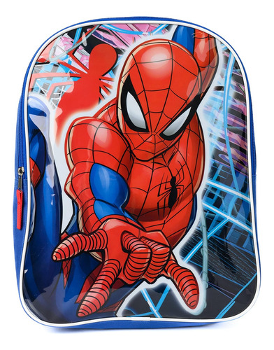 Mochila Escolar Marvel Spider-man Acolchada Ligera