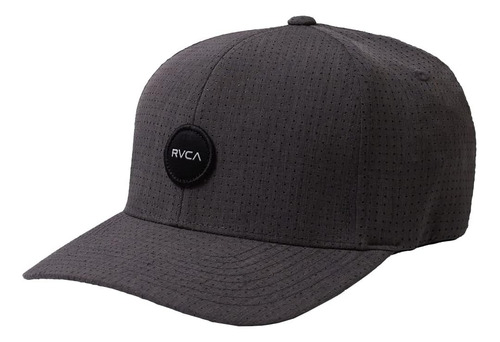 Rvca Shane Flexfit Hat Kqc0-charcoal - Gorra De Béisbol Unis