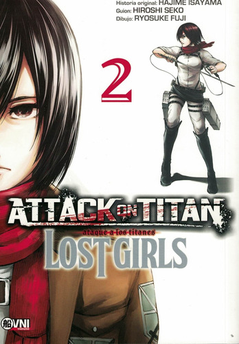 Attack On Titan Vol 2 Lost Girls