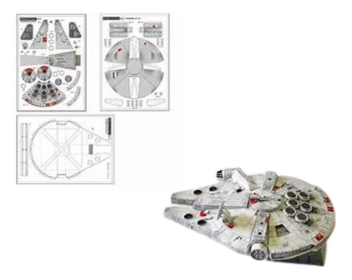 Projeto Milene Falcon Nave Star Wars- Projeto Maquete Pdf