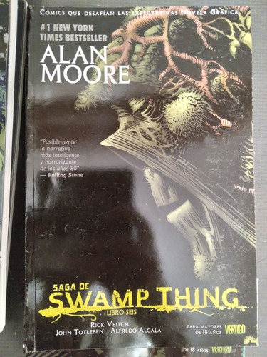Swamp Thing - Libros Del 1 Al 6 - Colección Completa - Smash