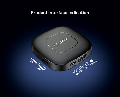 Tvbox Android 14 Streaming Tv Region Liberada Uhd 4k Wifi Bt Negro Bt Ir