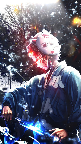 Poster Anime Tanjiro Demon Slayer Autoadhesivo 100x70cm#2026