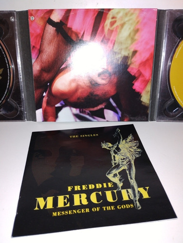 Freddie Mercury Cd Doble Singles Messenger Of The Gods Queen (Usado)