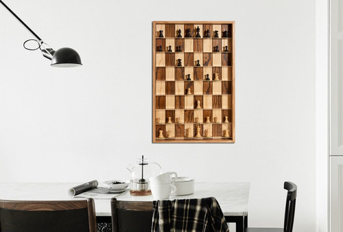 Vinilo Decorativo 20x30cm Ajedrez Chess Juego M8