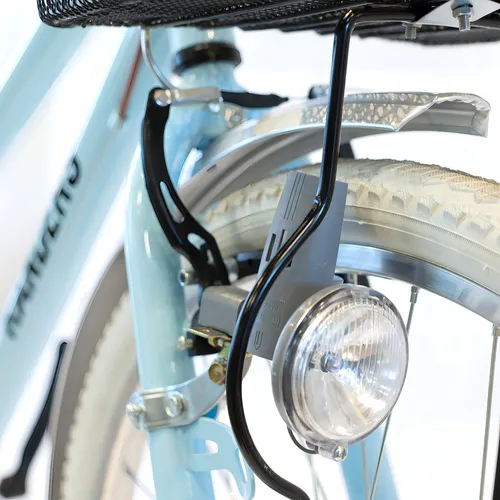 Bicicleta De Paseo R26 Randers BKE-726 Shimano Celeste Aluminio