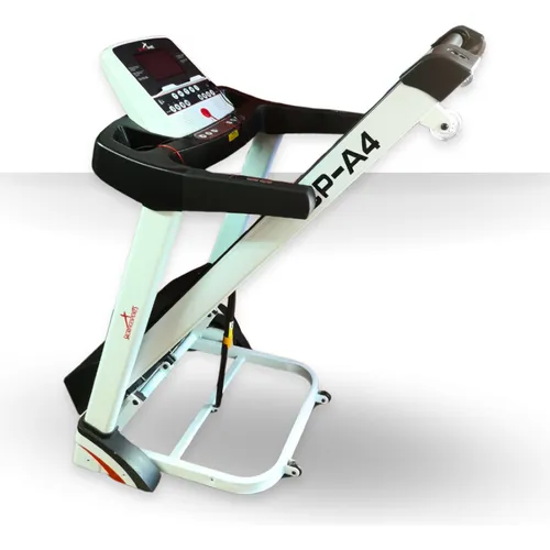 Trotadora A4, Con Inclinación Automática Motor 3hp Lcd Mp3