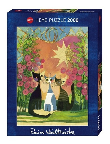 Puzzle 2000 Pz- Roses Wachtmeister - Heye 29721