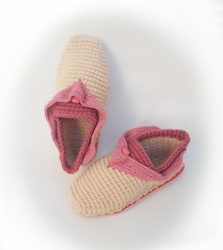 Pantuflas Vulva Vagina Crochet (adultos)