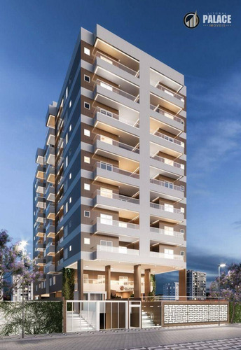 Imagem 1 de 30 de Apartamento Com 2 Dormitórios À Venda, 72 M² Por R$ 392.718,70 - Vila Guilhermina - Praia Grande/sp - Ap2981