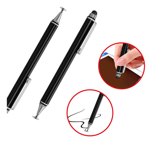 Stylus Pen Capacitivo Lápiz Óptico Para Pantalla Táctil 2pcs