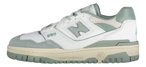 Tenis New Balance 550 Mod. Bb550ned Blanco Menta Hombre / J