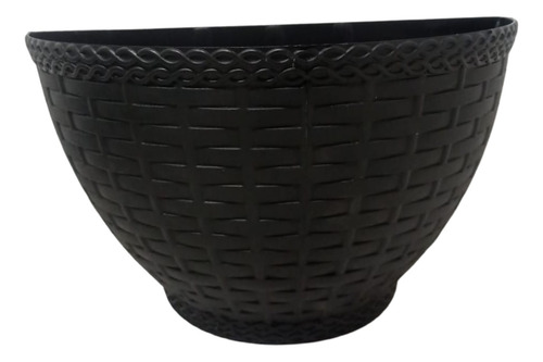 Vaso De Flor Meia Lua Parede 3,4 Litros Plástico - 01 Un