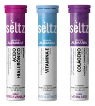 Comprar Mix Suplementos Colágeno+ A. Hialurónico+ Vitamina E 3 Tubos Tabletas efervescentes Seltz