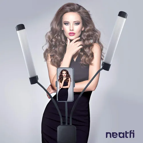 Kit De Luz Led 3600 Lúmenes 40w 3 Modos Para Maquillaje Y Fo