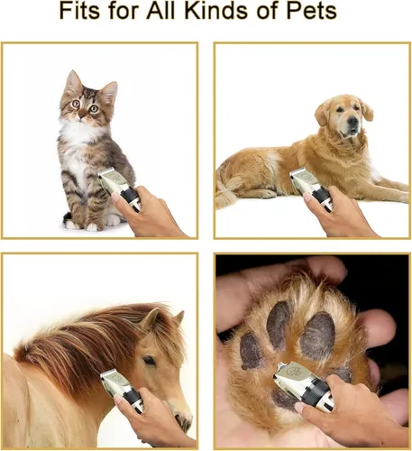 Kit Peluqueria Cortar Pelo Perros Gatos Mascotas Sheli 2253