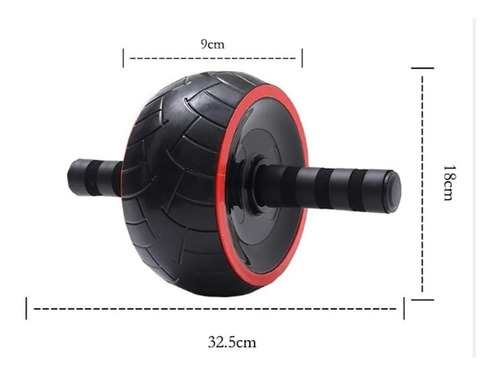 Imagen 3 de 7 de Rueda Ejercicios Abdominales Power Roller / Lhua Store
