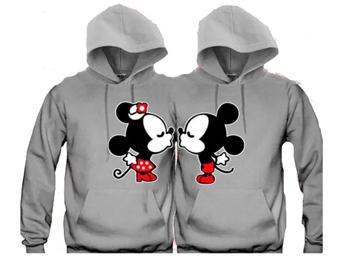 Sudadera Personalizada Diseños Pareja Cualquier Diseño