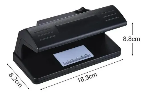 Maquina Detector Billetes Falsos Luz Uv 4w 220v Portátil