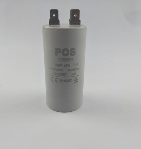 Capacitor 12mfd 450v 4 Terminais Cbb60 Pos