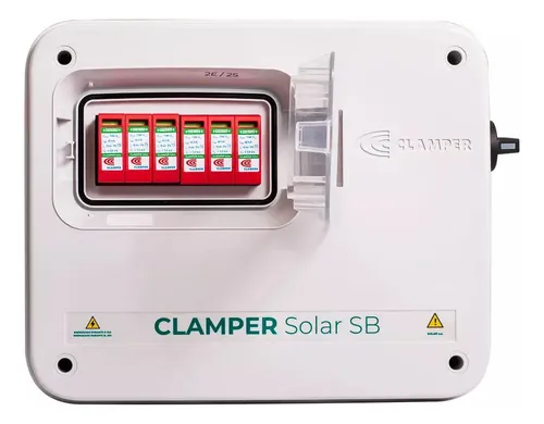 String Box Solar 2 Entradas 2 Saídas 32a 1040v 2e/2s Clamper