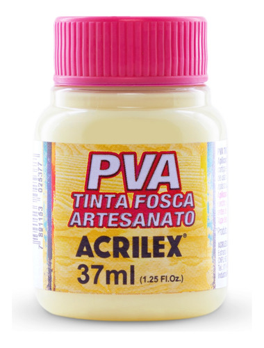 Tinta Pva Fosca Para Artesanato 37ml Acrilex Pintura