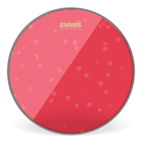 Evans Skin para sordos Bumbo 18, hidráulica, roja y roja TT18hr