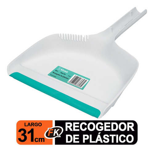 Recogedor De Polipropileno Klintek® Con Goma P/ Polvo, 57023