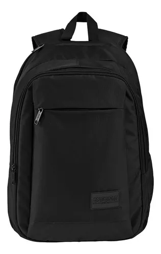 Mochila American Tourister Bridge 2at Color Negro Diseño De La