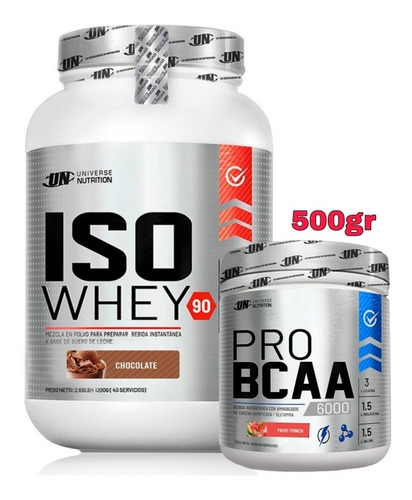 Iso Whey90 1.2kg + Bcaa ¡ Delivery Gratis !