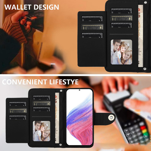 Z Funda De Piel Tipo Cartera Para Motorola E15 E14 E13