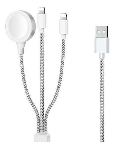 3 En 1 Cable De Carga Para Apple Watch iPhone Y L115r